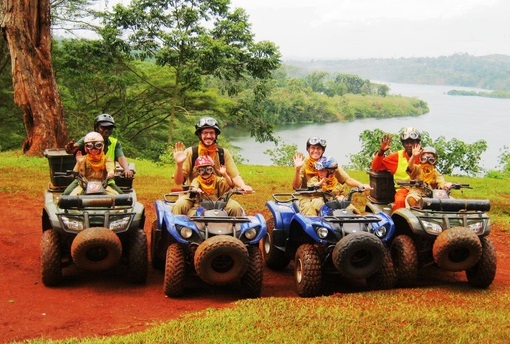 Quad biking adventure near Jinja