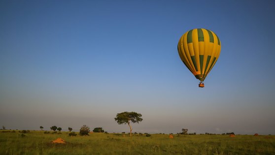 Hot Air Balloon Safari Over Murchison Falls
